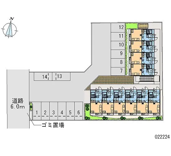 ★手数料０円★高浜市沢渡町　月極駐車場（LP）